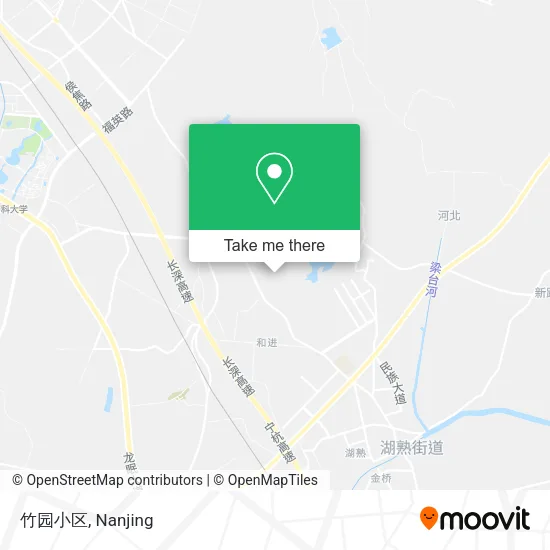 竹园小区 map
