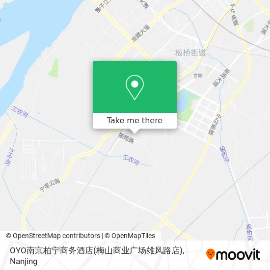 OYO南京柏宁商务酒店(梅山商业广场雄风路店) map