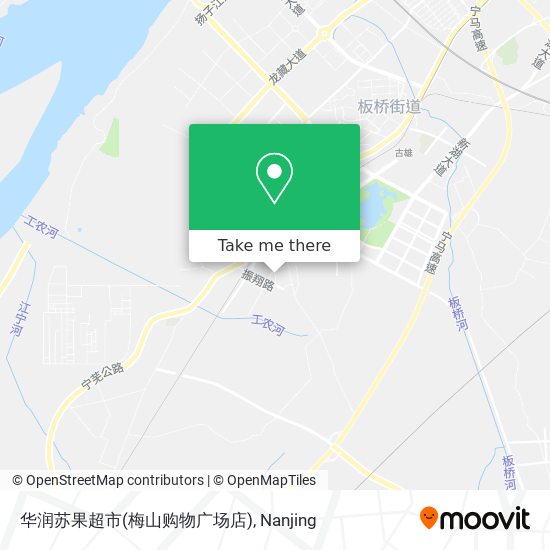 华润苏果超市(梅山购物广场店) map
