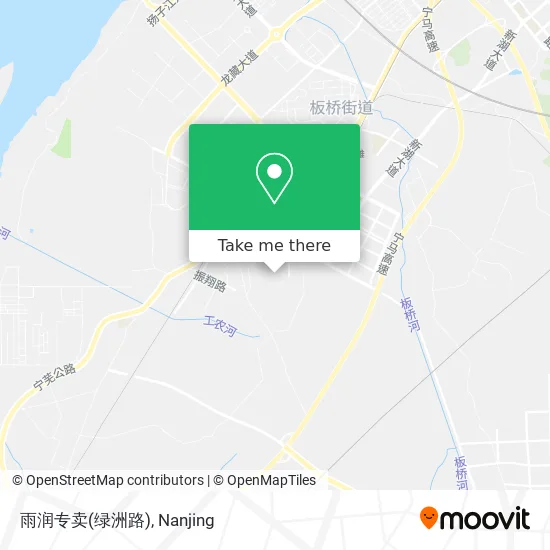 雨润专卖(绿洲路) map