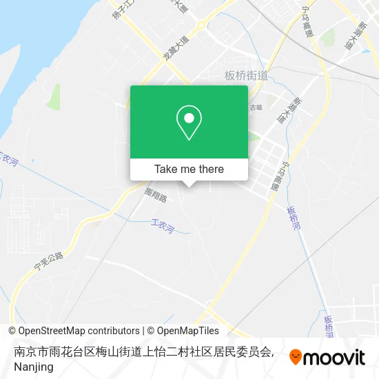 南京市雨花台区梅山街道上怡二村社区居民委员会 map