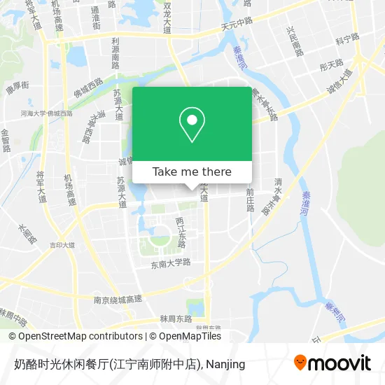 奶酪时光休闲餐厅(江宁南师附中店) map