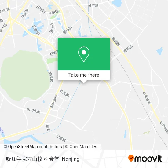 晓庄学院方山校区-食堂 map