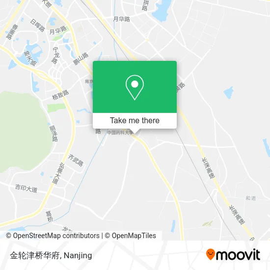 金轮津桥华府 map