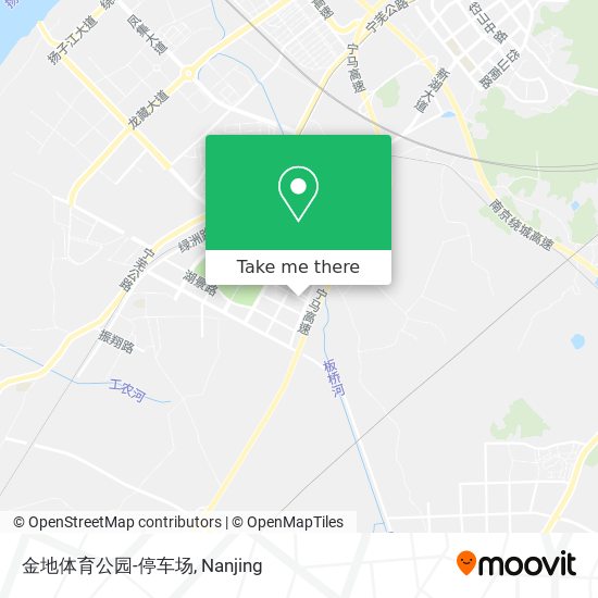 金地体育公园-停车场 map