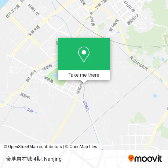 金地自在城-4期 map