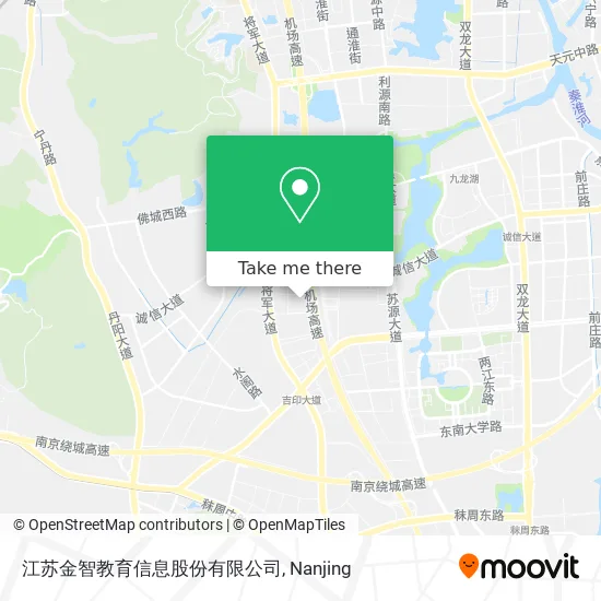 江苏金智教育信息股份有限公司 map