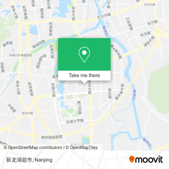 新龙湖超市 map