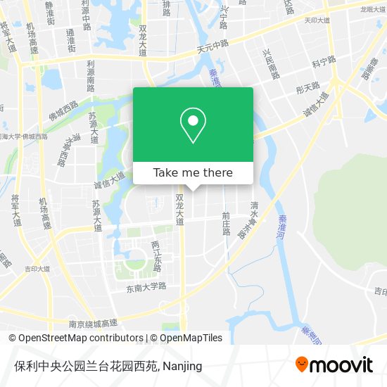 保利中央公园兰台花园西苑 map