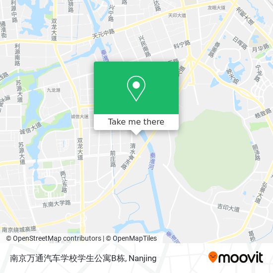 南京万通汽车学校学生公寓B栋 map