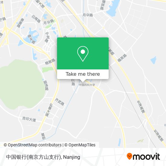 中国银行(南京方山支行) map