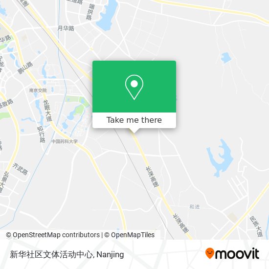 新华社区文体活动中心 map