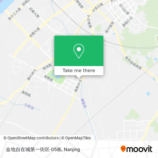 金地自在城第一街区-05栋 map