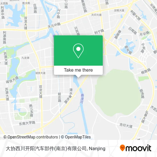 大协西川开阳汽车部件(南京)有限公司 map