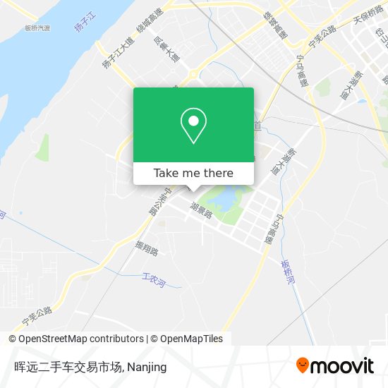 晖远二手车交易市场 map