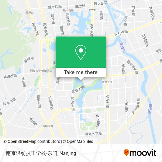 南京轻纺技工学校-东门 map