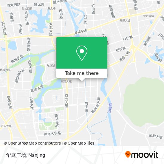 华庭广场 map