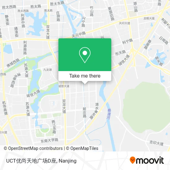 UCT优尚天地广场D座 map