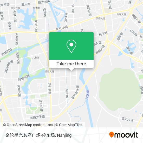 金轮星光名座广场-停车场 map