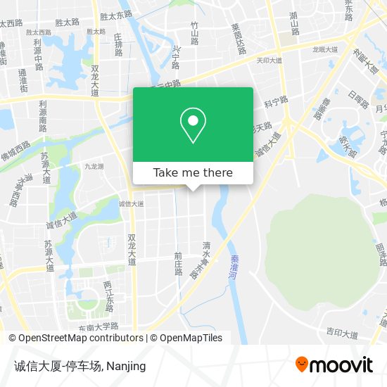 诚信大厦-停车场 map