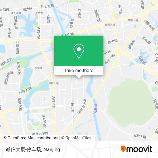 诚信大厦-停车场 map