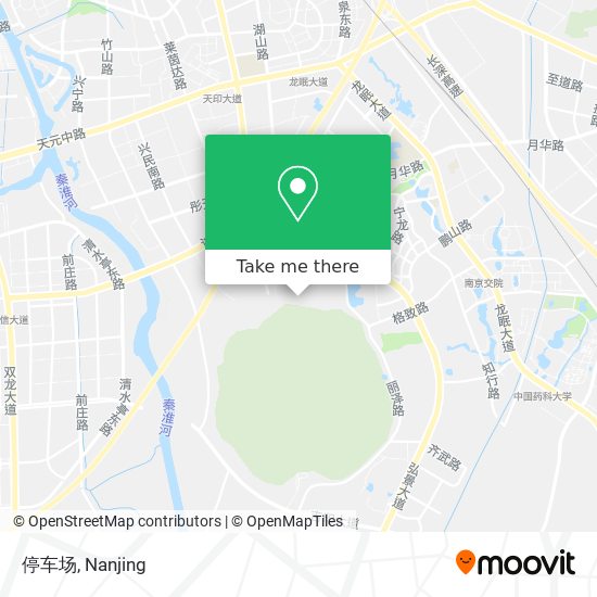 停车场 map