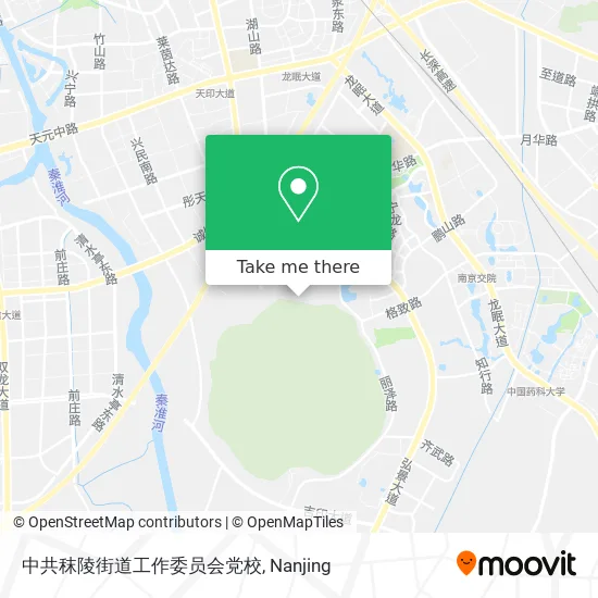 中共秣陵街道工作委员会党校 map