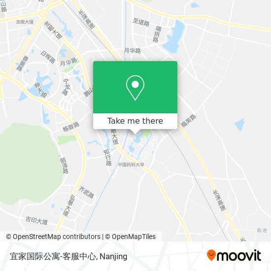 宜家国际公寓-客服中心 map