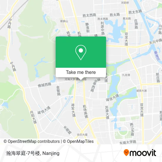 瀚海翠庭-7号楼 map