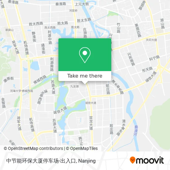 中节能环保大厦停车场-出入口 map