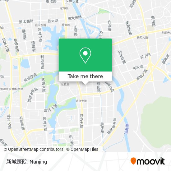 新城医院 map