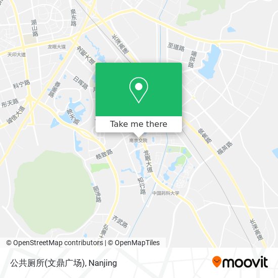 公共厕所(文鼎广场) map
