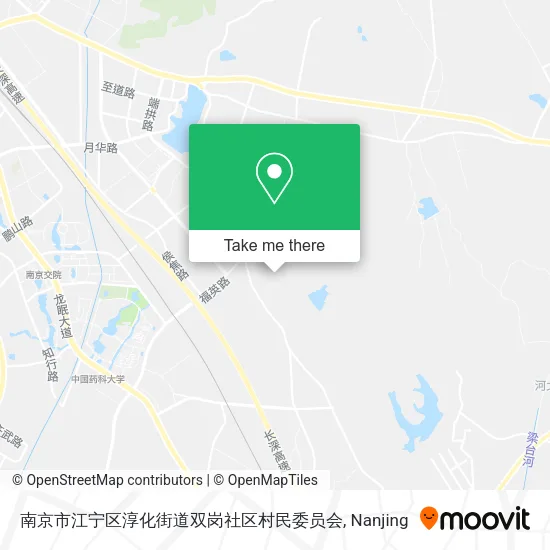 南京市江宁区淳化街道双岗社区村民委员会 map