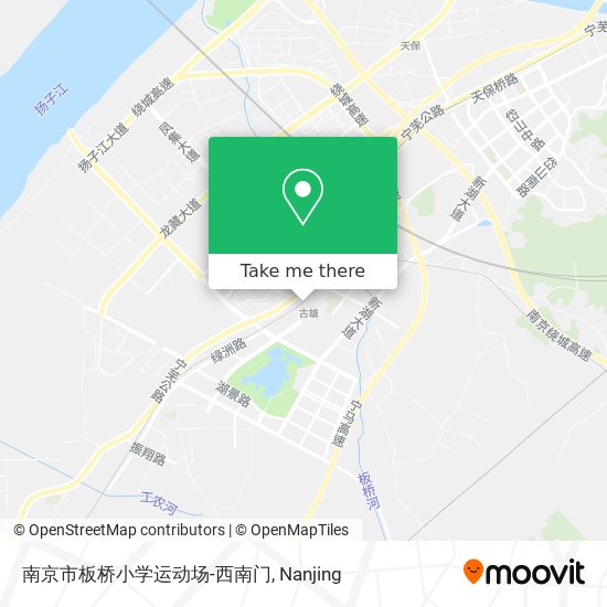 南京市板桥小学运动场-西南门 map