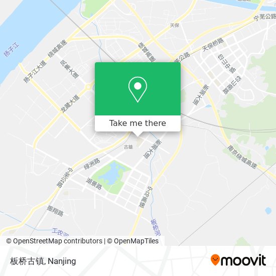 板桥古镇 map