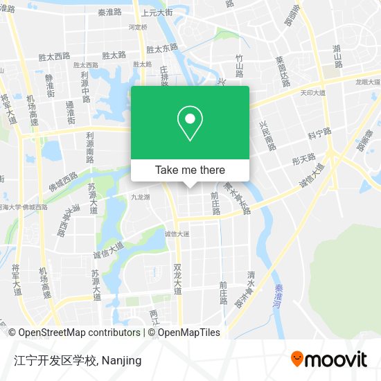 江宁开发区学校 map