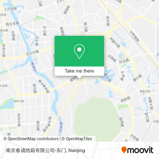 南京春成纸箱有限公司-东门 map