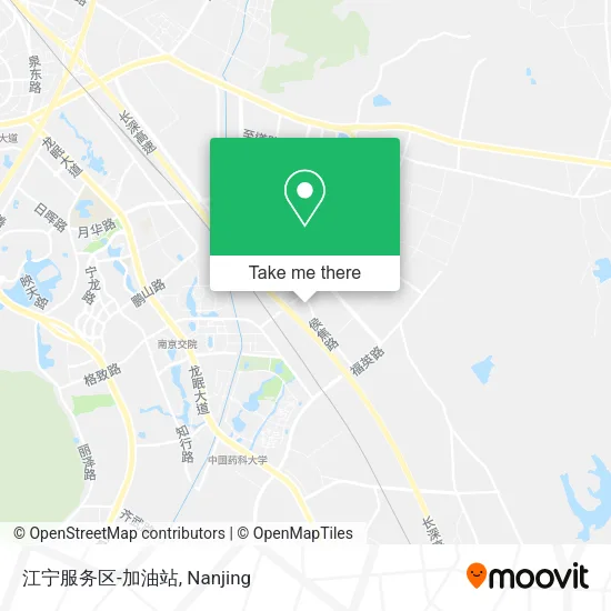 江宁服务区-加油站 map