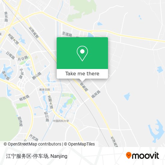 江宁服务区-停车场 map
