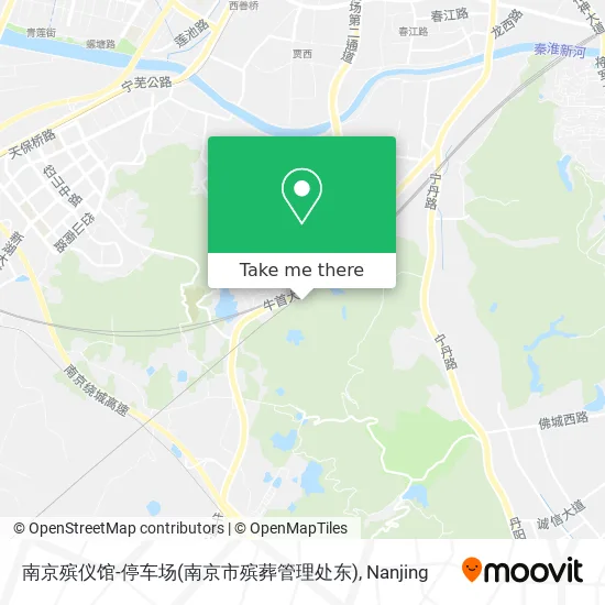 南京殡仪馆-停车场(南京市殡葬管理处东) map