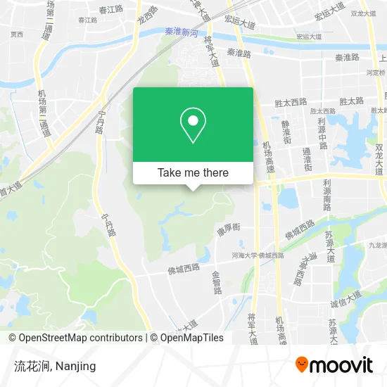 流花涧 map