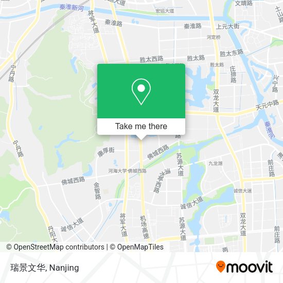 瑞景文华 map