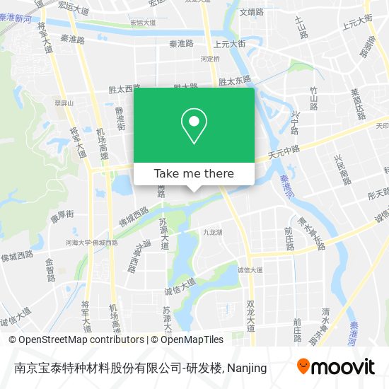 南京宝泰特种材料股份有限公司-研发楼 map