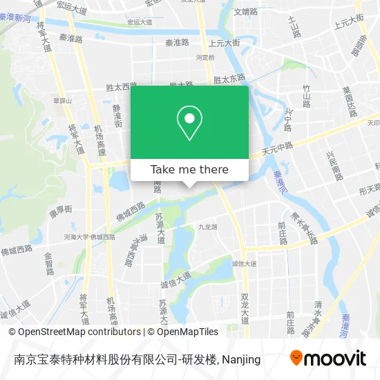 南京宝泰特种材料股份有限公司-研发楼 map