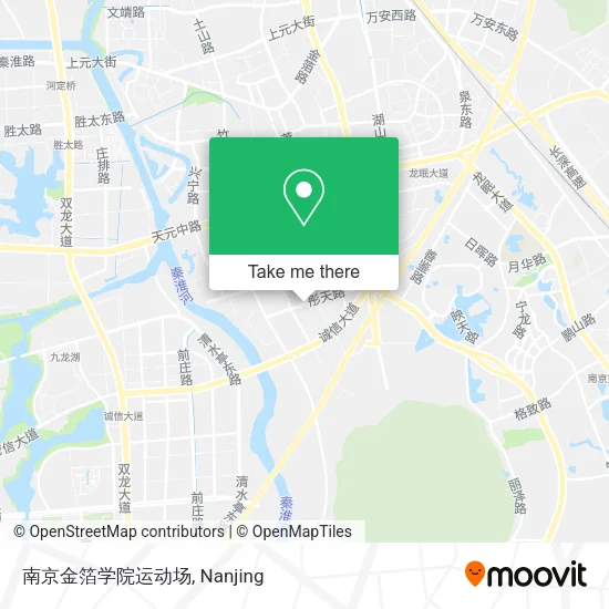 南京金箔学院运动场 map