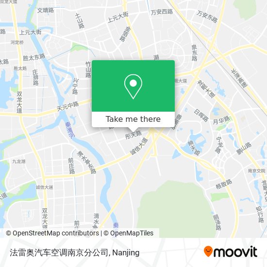法雷奥汽车空调南京分公司 map