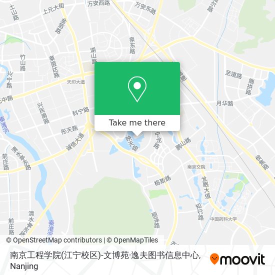 南京工程学院(江宁校区)-文博苑·逸夫图书信息中心 map