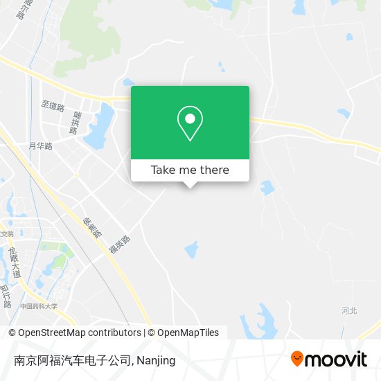 南京阿福汽车电子公司 map