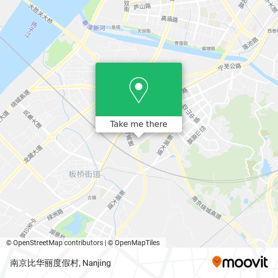 南京比华丽度假村 map