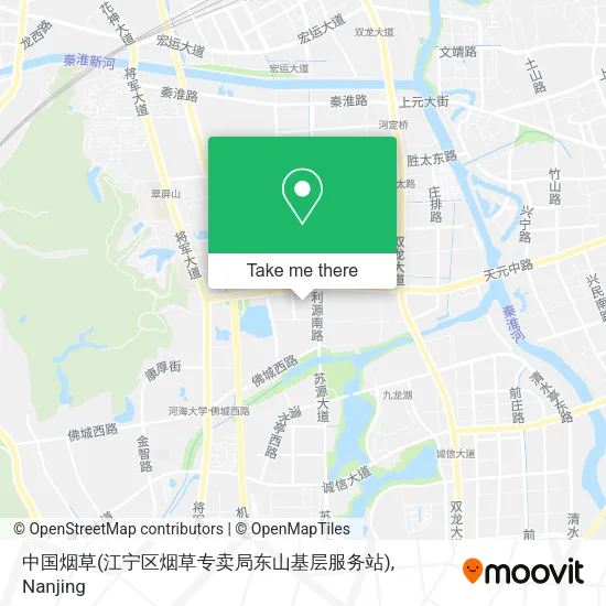 中国烟草(江宁区烟草专卖局东山基层服务站) map